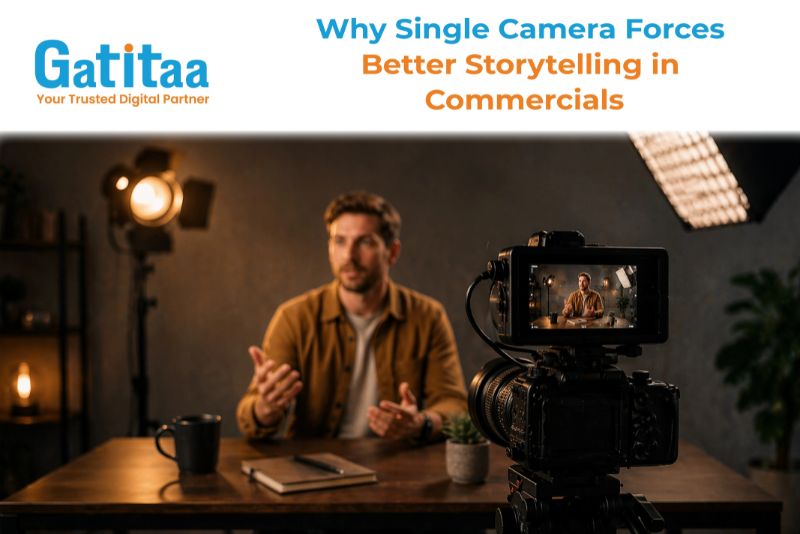 Why Single-Camera Forces Better Storytelling in Commercials 